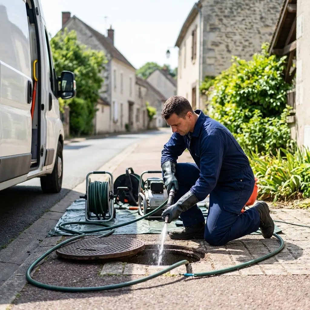 Une technique de débouchage précise et efficace