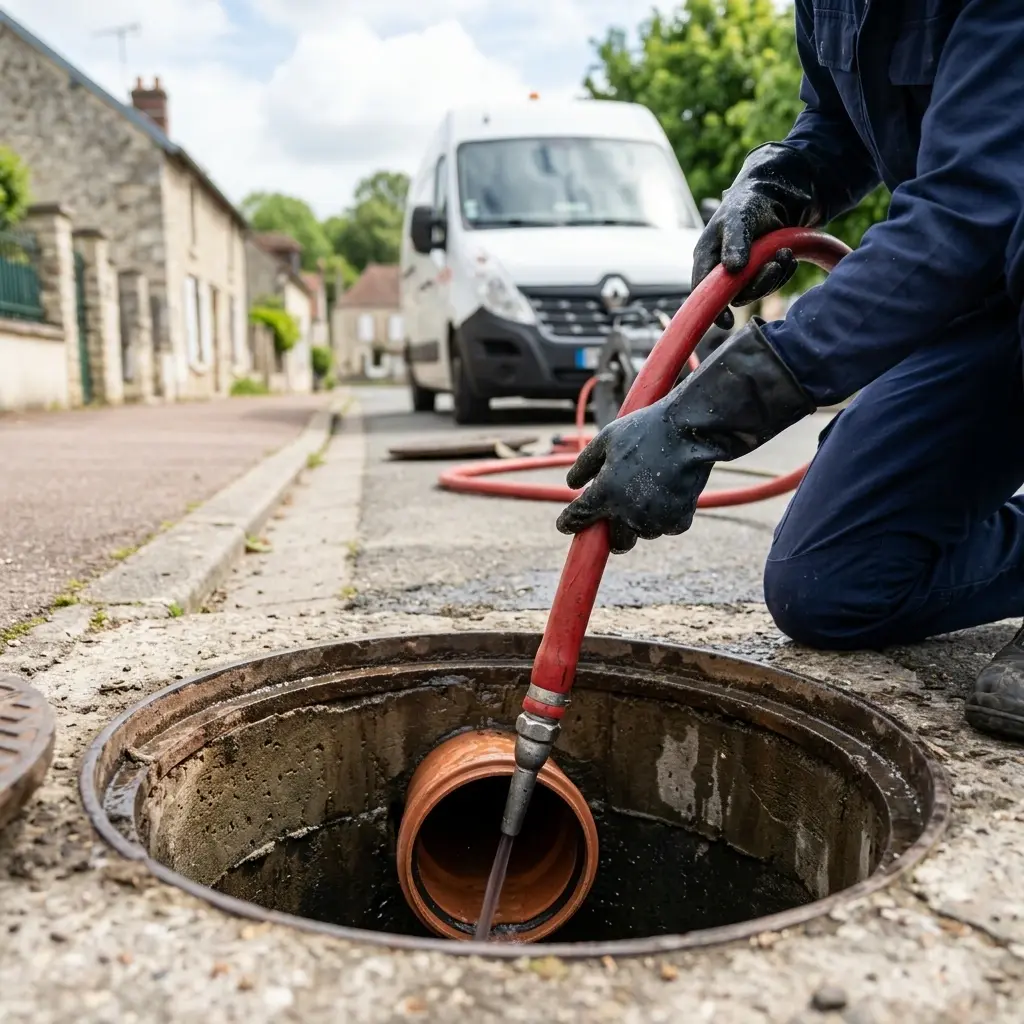 Comment se déroule le débouchage égout à Villiers-sur-Morin ?