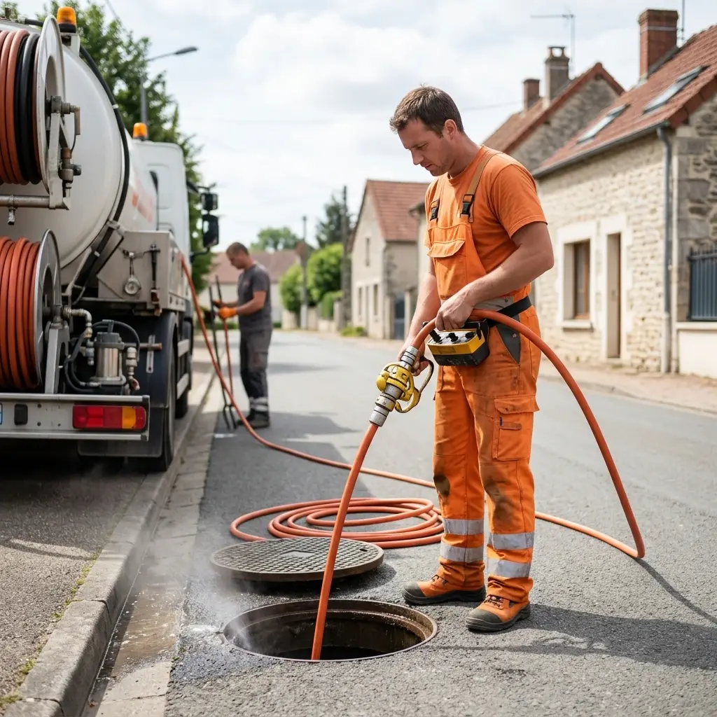 Comment nous procédons pour le débouchage d’égout