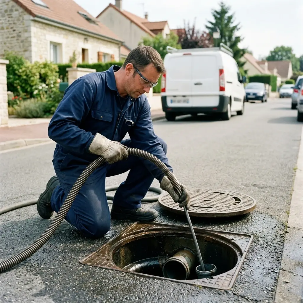Restez serein grâce à un égout sans bouchon à Arville