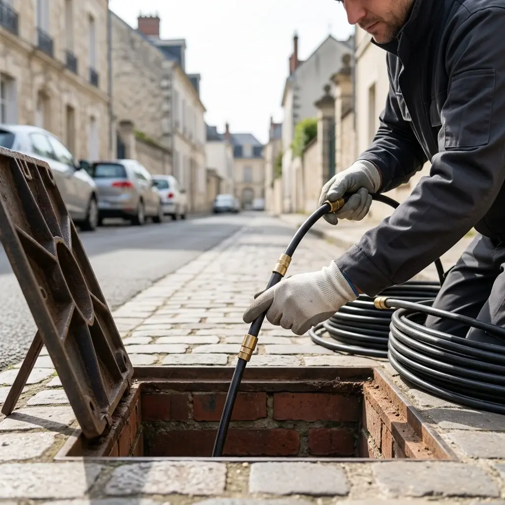 Notre méthode de débouchage égout à Versailles