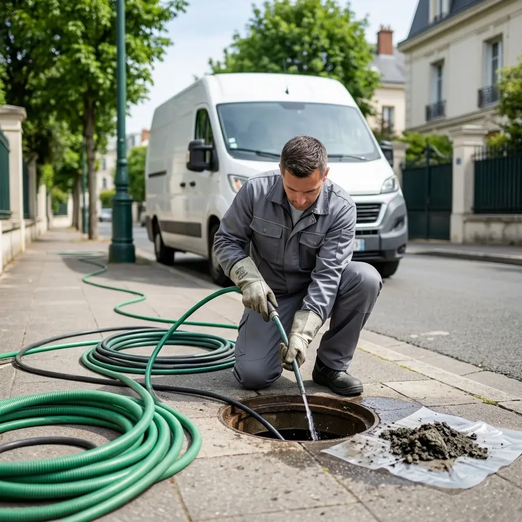 Comment nous procédons pour le débouchage d’égout au Vésinet