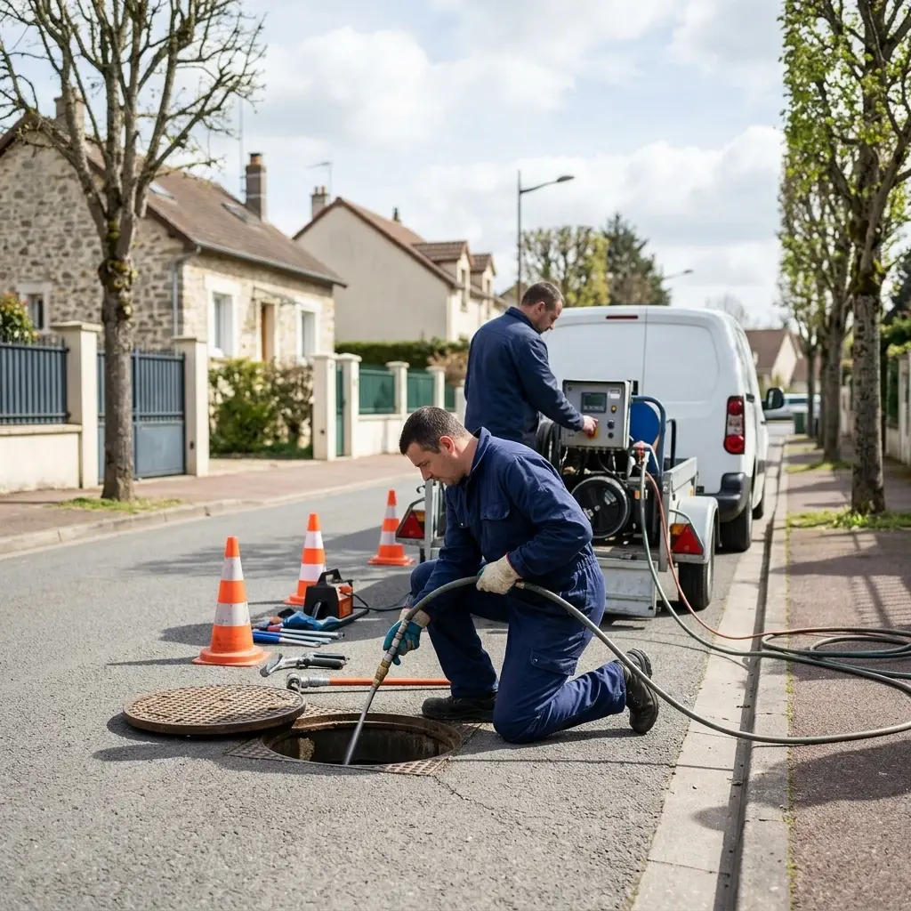 Comment se déroule une intervention de débouchage à Boinvilliers ?