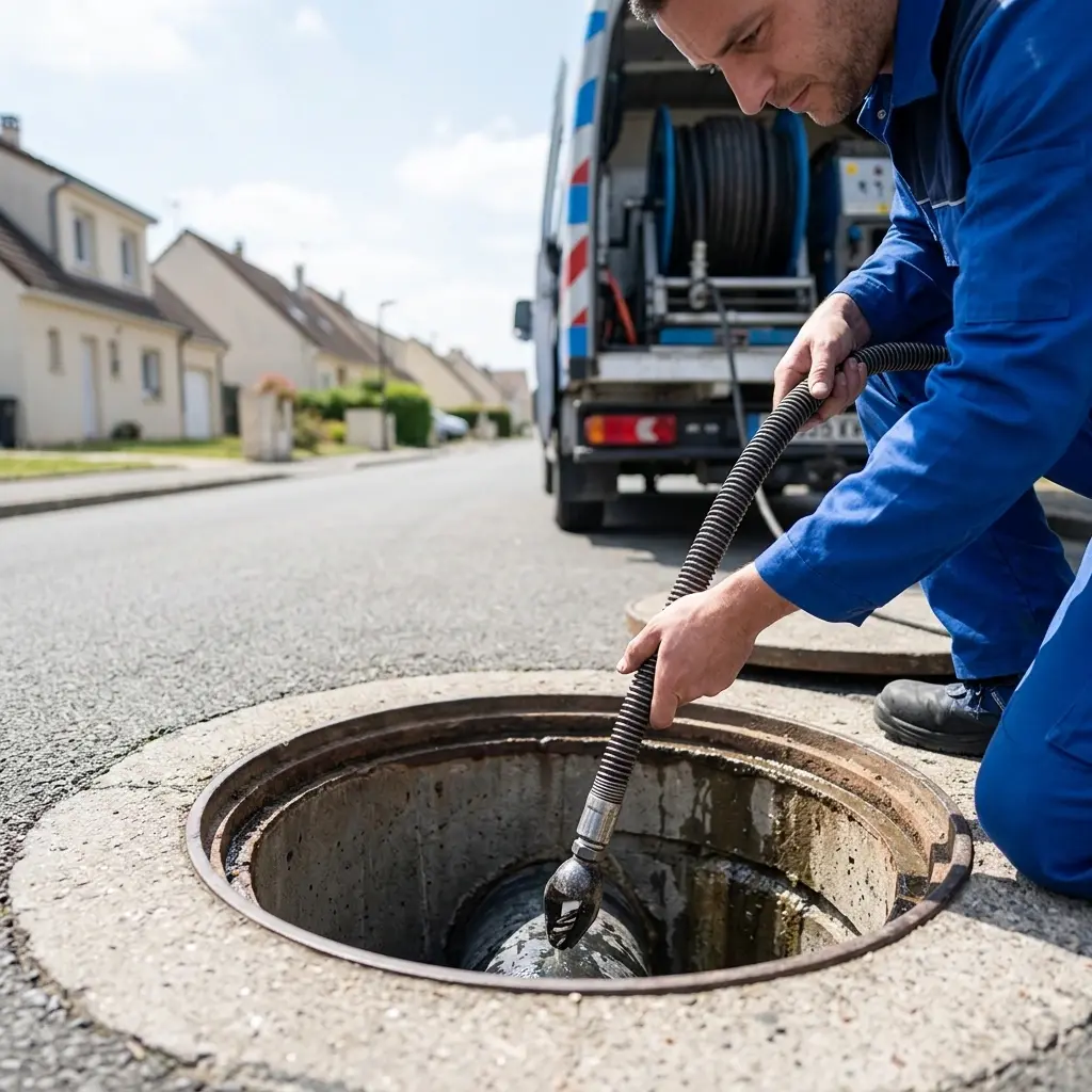 Notre intervention pour un débouchage d'égout efficace