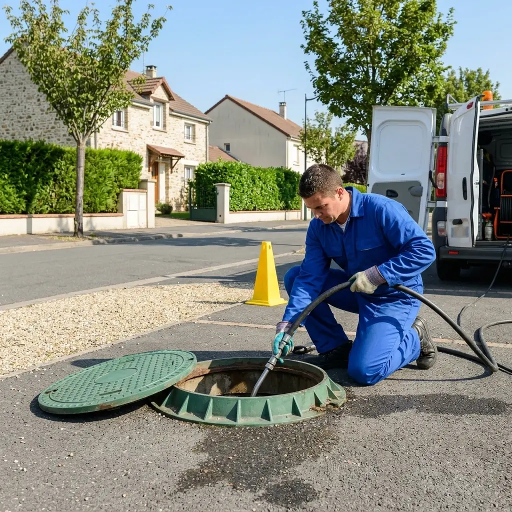Un égout bouché à Favrieux ? Nous intervenons.