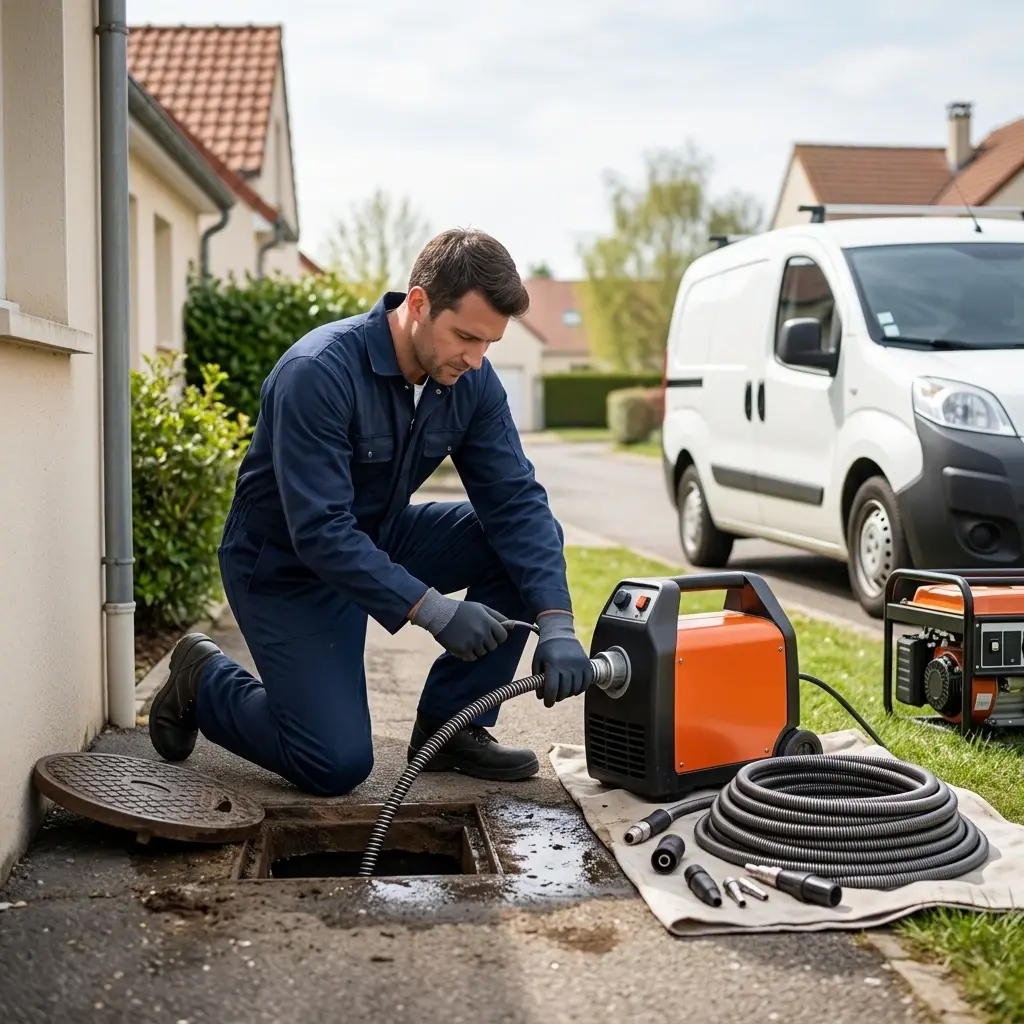 Notre approche pour déboucher un égout colmaté
