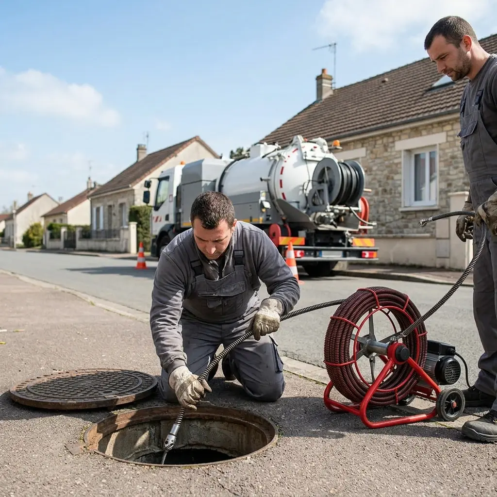 Un égout bouché à Ménerville ?