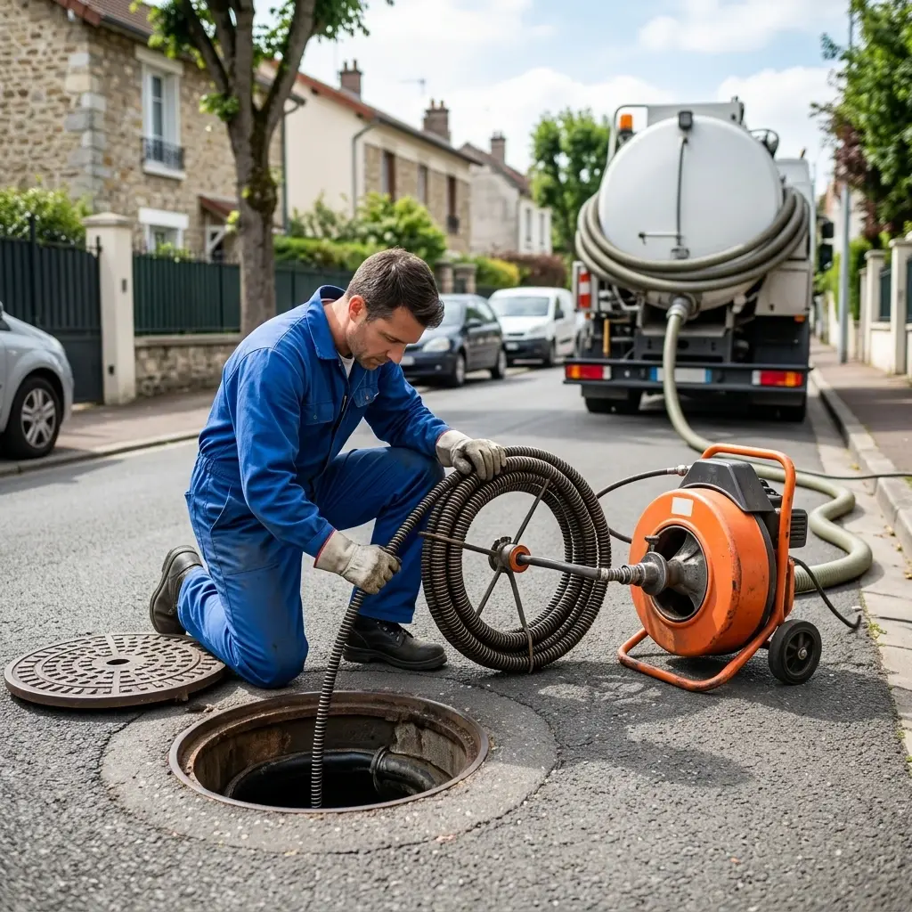 Une technique de débouchage précise et respectueuse