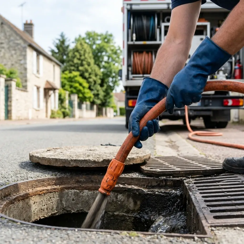 Notre méthode de débouchage technique sur Tessancourt-sur-Aubette