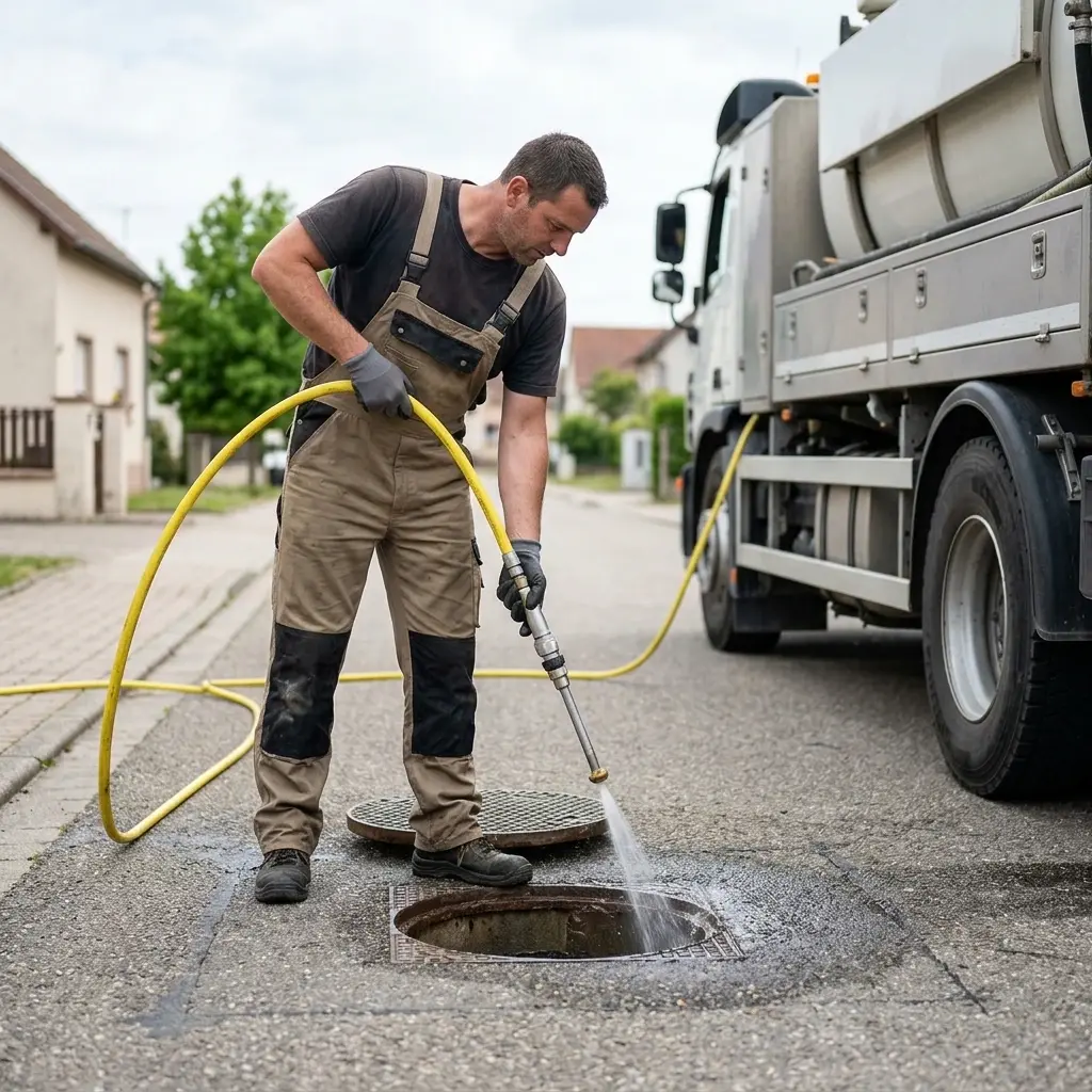 Comment se déroule une intervention de débouchage à Tessancourt-sur-Aubette ?