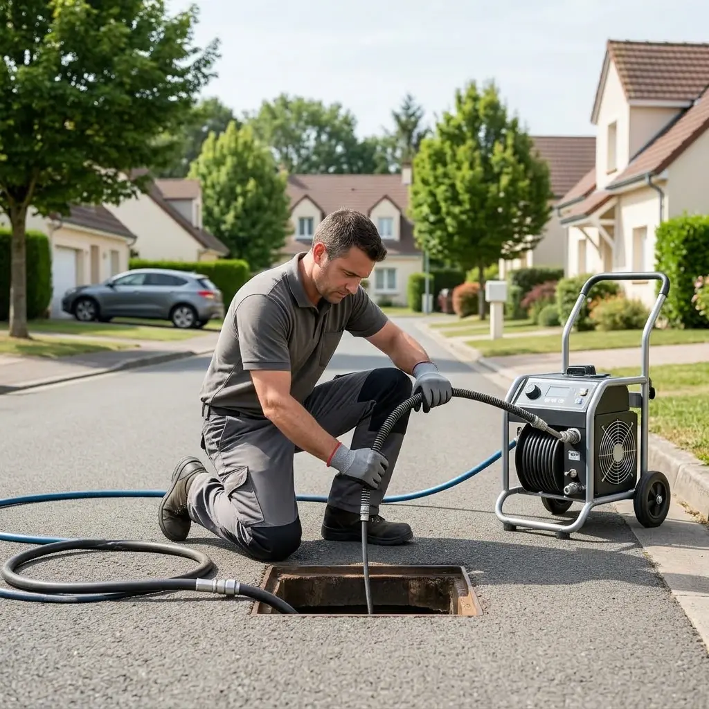 Égout bouché à Méricourt ? Obtenez une solution rapide