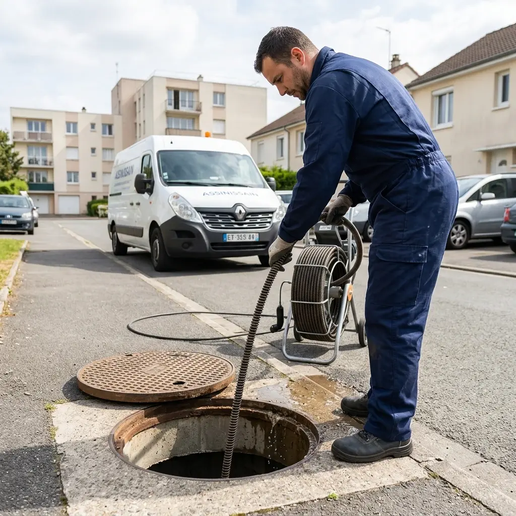 Notre méthode de débouchage égout à Guyancourt