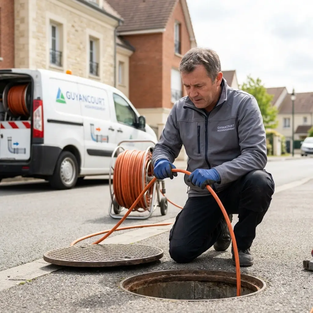 Notre approche sécurisée et rapide pour votre égout à Guyancourt