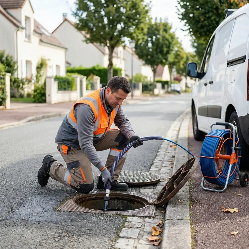 Que faire en cas de suspicion d'égout bouché à Flins-sur-Seine ?