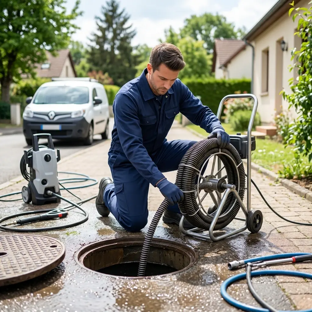 Comment réagir face à un égout bouché à Grosrouvre ?