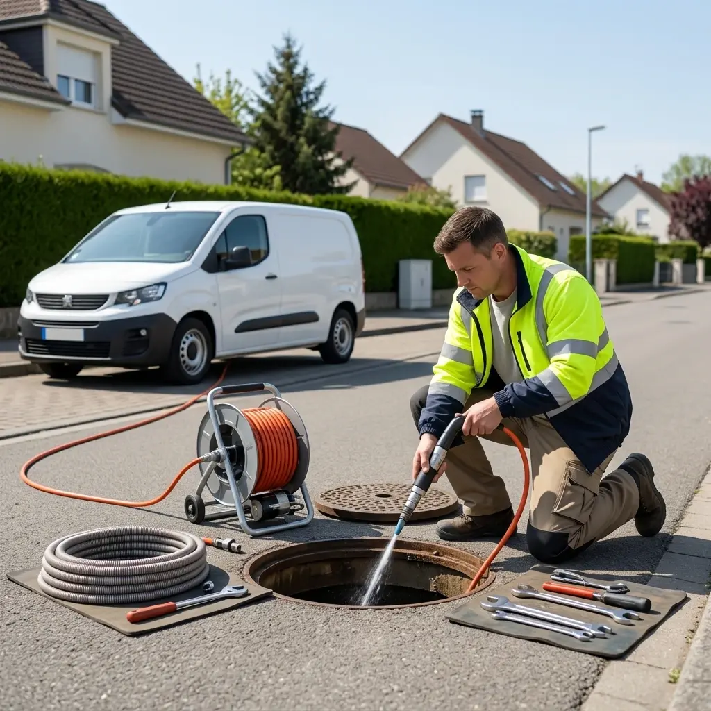 Comment réagir face à une canalisation bouchée à Follainville-Dennemont ?