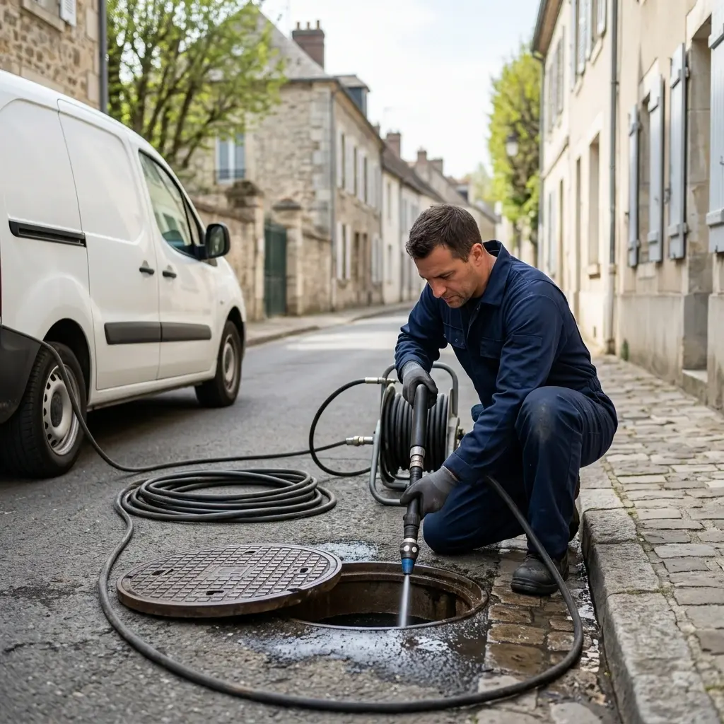 Débouchage Égout Houdan (78550)