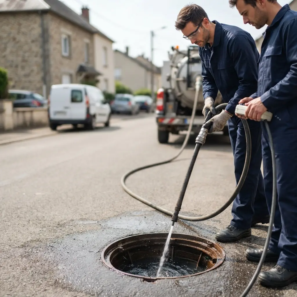 Notre méthode de débouchage égout à Senones