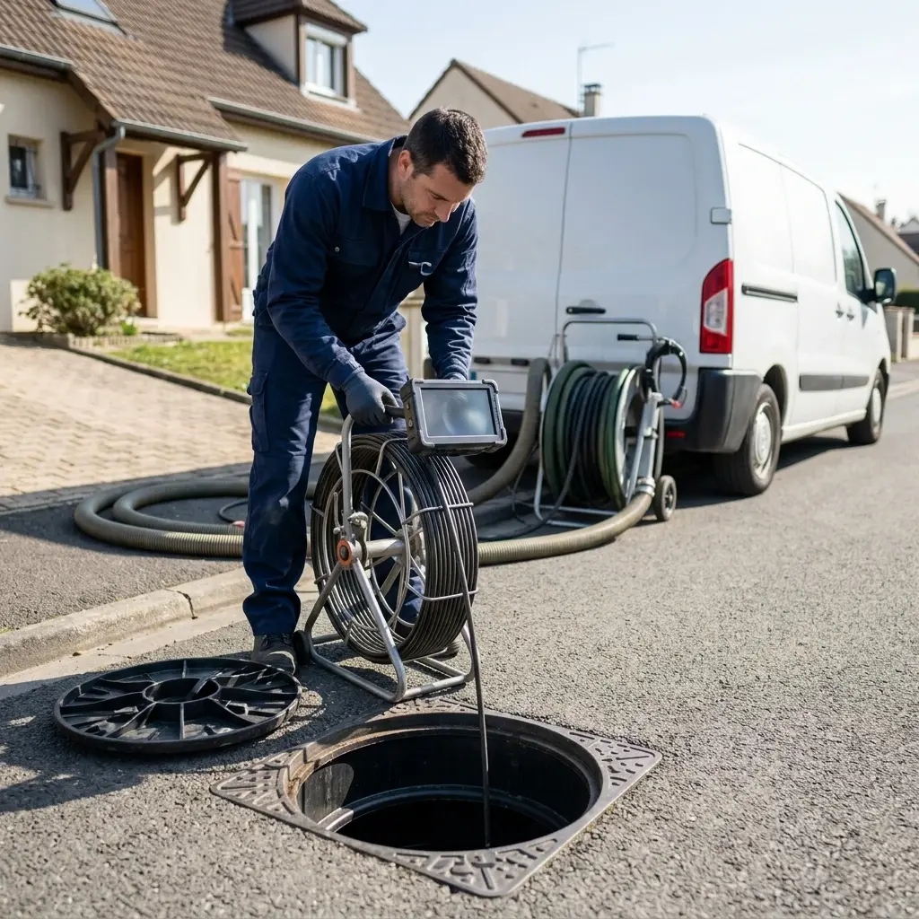 Comment se déroule l'intervention de débouchage à Bièvres ?
