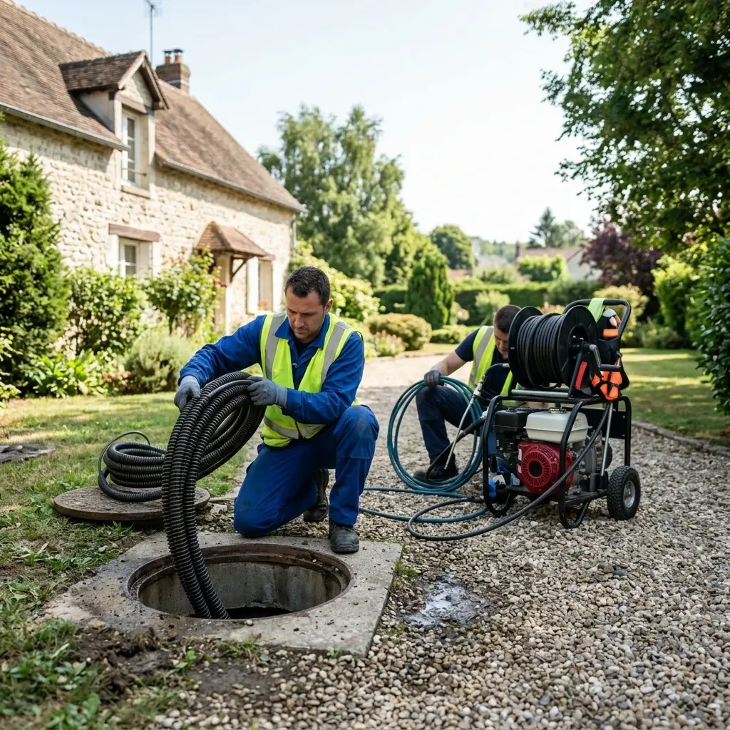 Comment se déroule l'intervention au Plessis-Luzarches ?