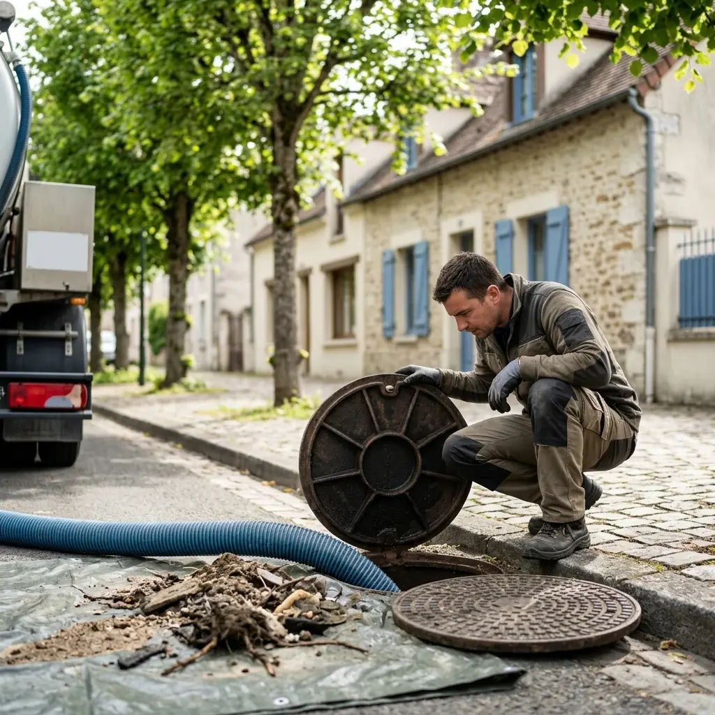 Comment se déroule l'intervention à Hérouville-en-Vexin ?