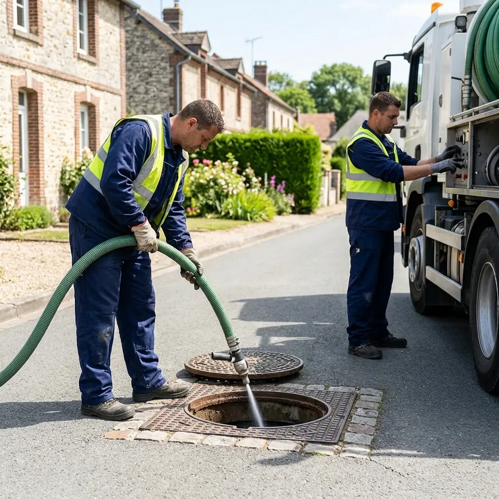 Comment se déroule l'intervention à Bruyères-sur-Oise ?