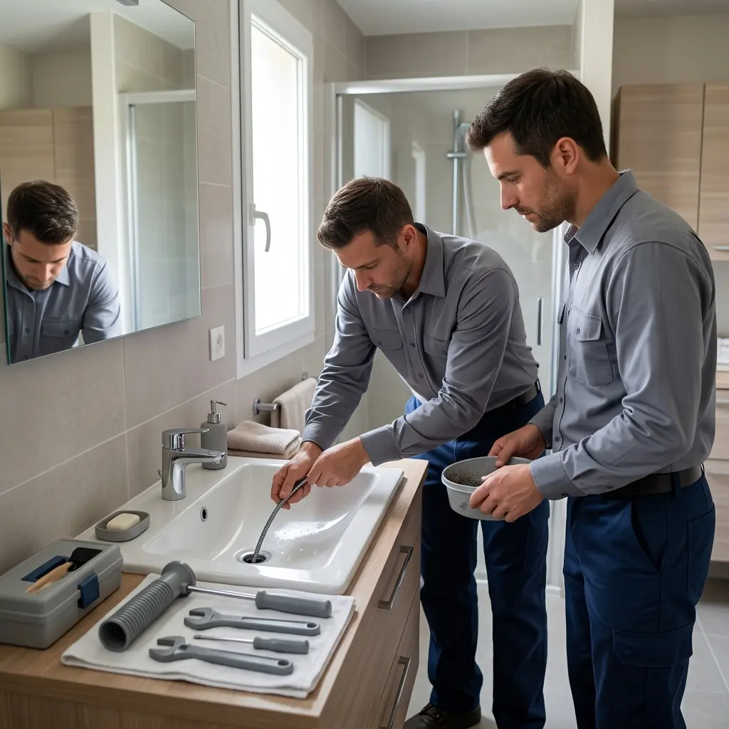 Votre évier refonctionne, vous êtes tranquille grâce à notre expertise