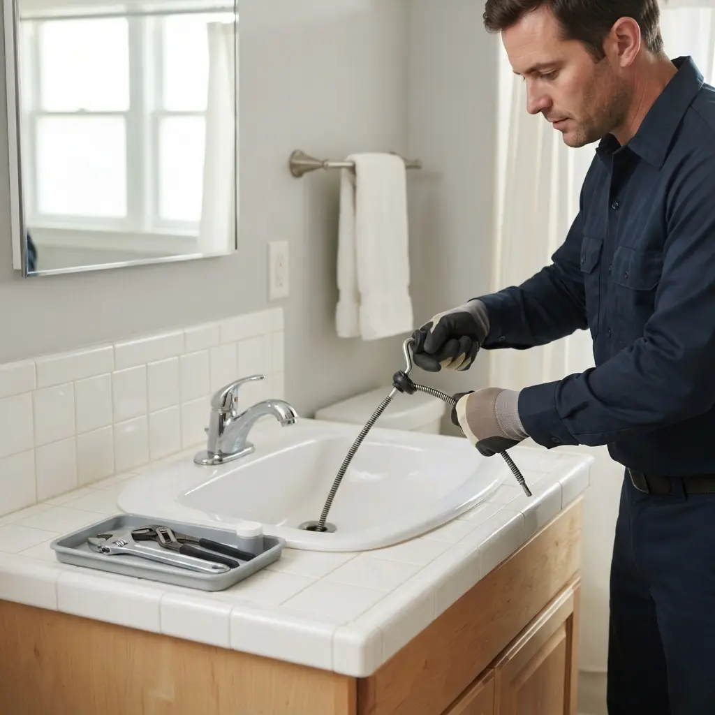 Bons réflexes pour éviter le bouchon de votre évier ou lavabo