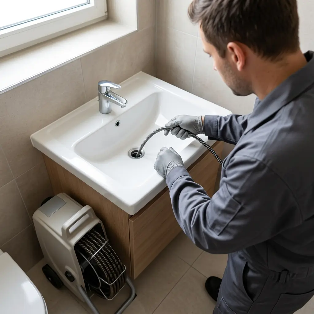 Une technique de débouchage précise et sans risque