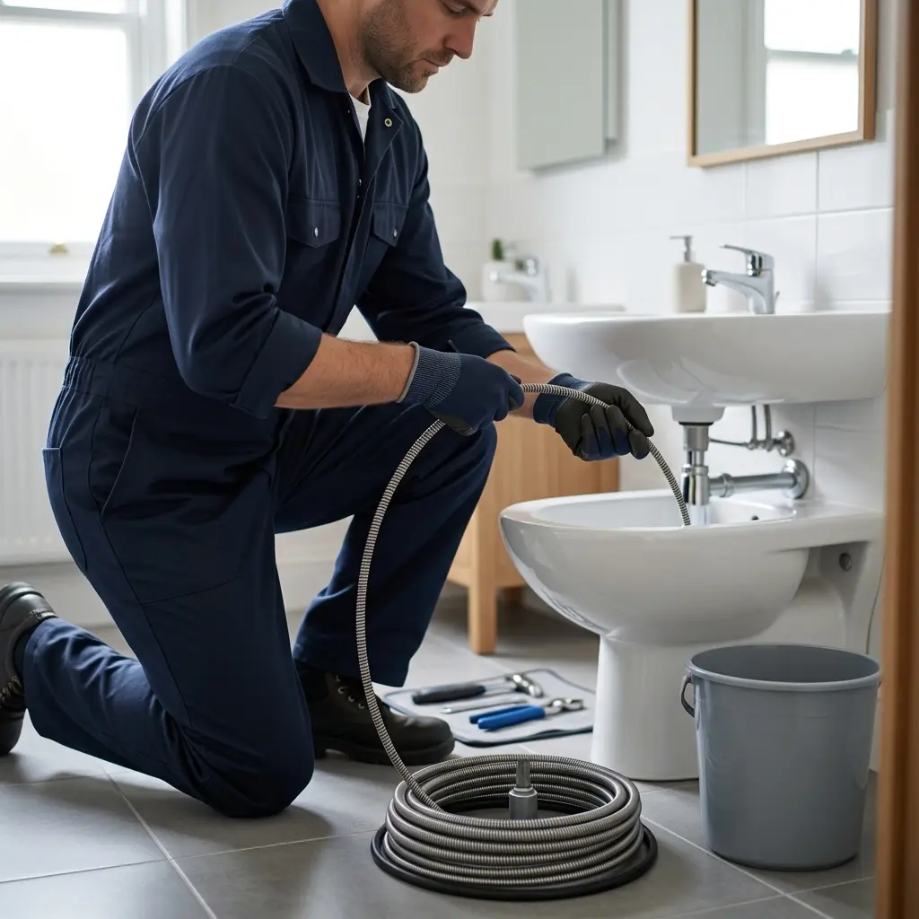 Une technique précise pour un débouchage efficace