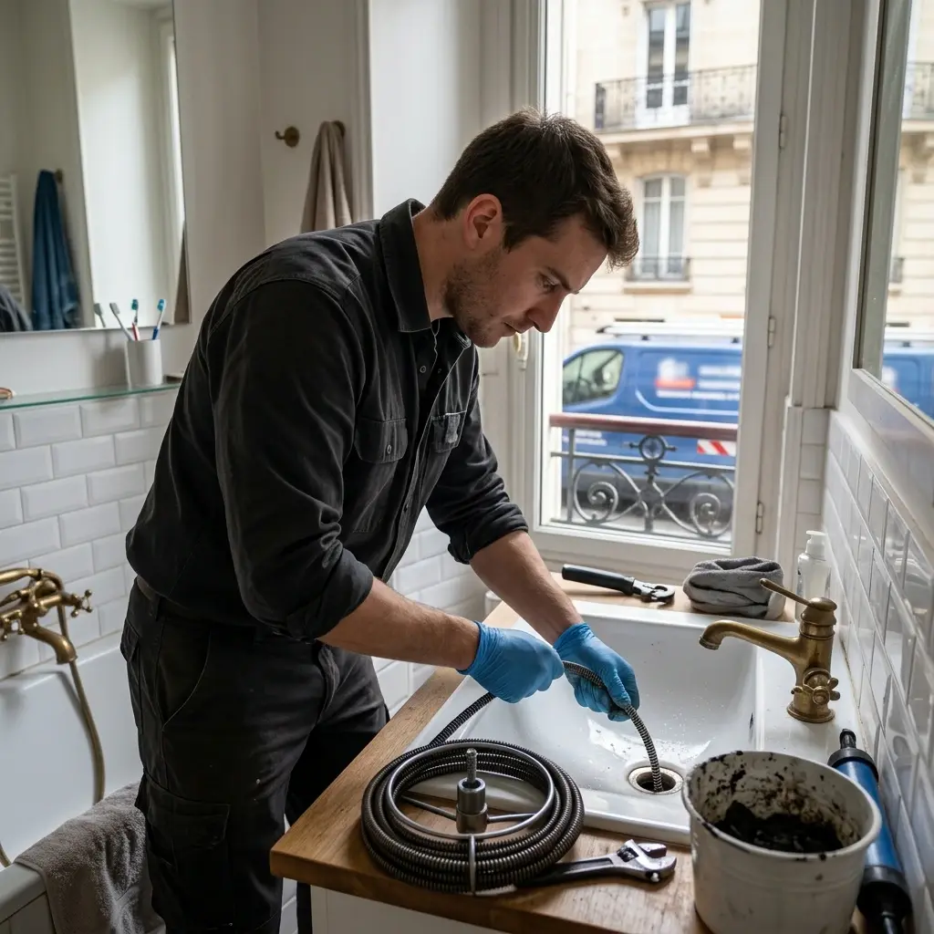 Débouchage Évier & Lavabo Paris 4 (75004)