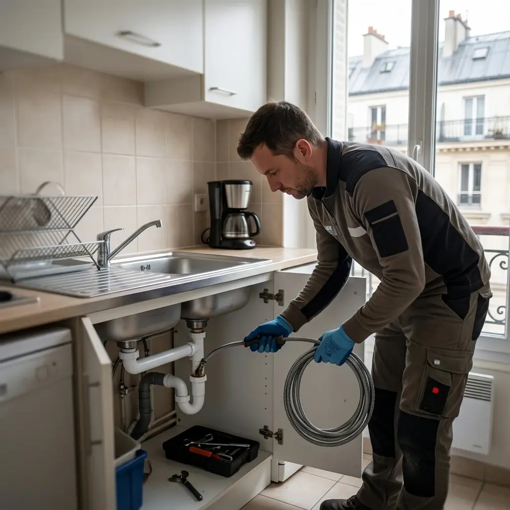 Débouchage Évier & Lavabo Paris 20 (75020)