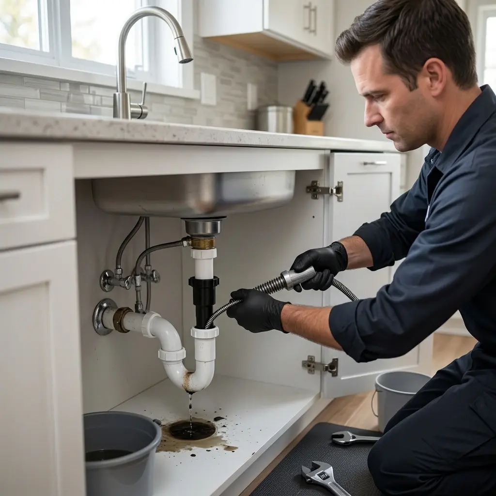 Notre méthode de débouchage évier & lavabo