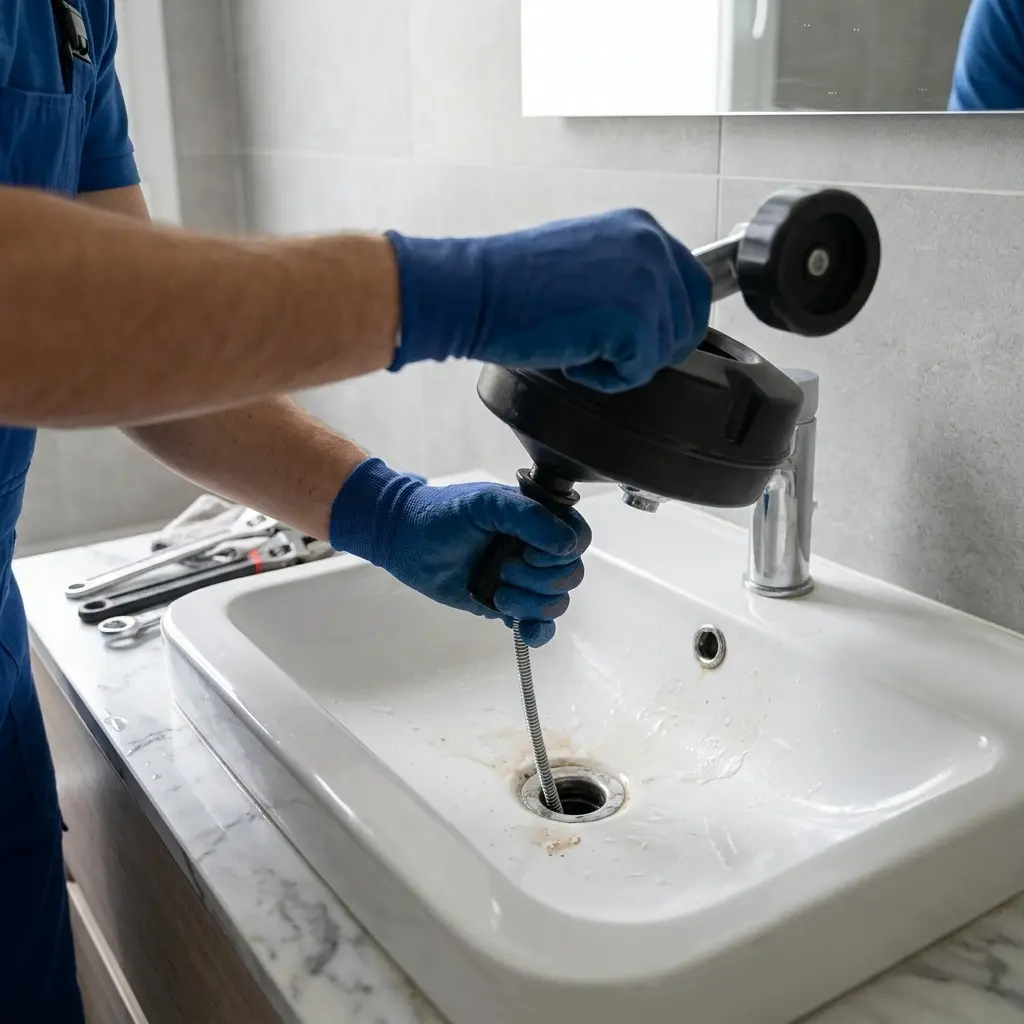 Notre méthode de débouchage d’évier & lavabo