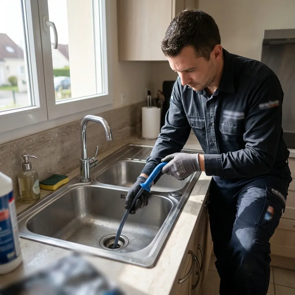 Comment réagir face à un évier bouché à Coutençon ?
