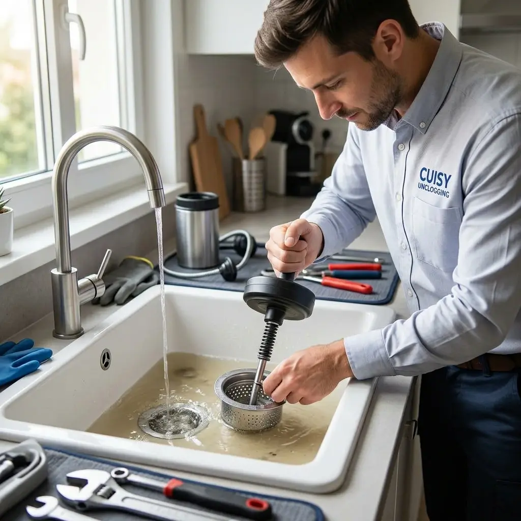 Débouchage Évier & Lavabo Cuisy (77165)