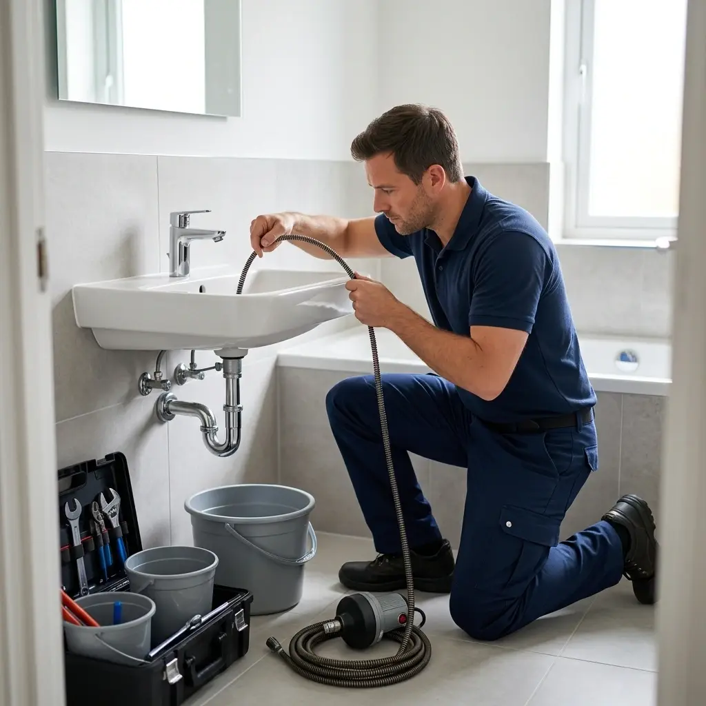Une technique de débouchage précise et respectueuse