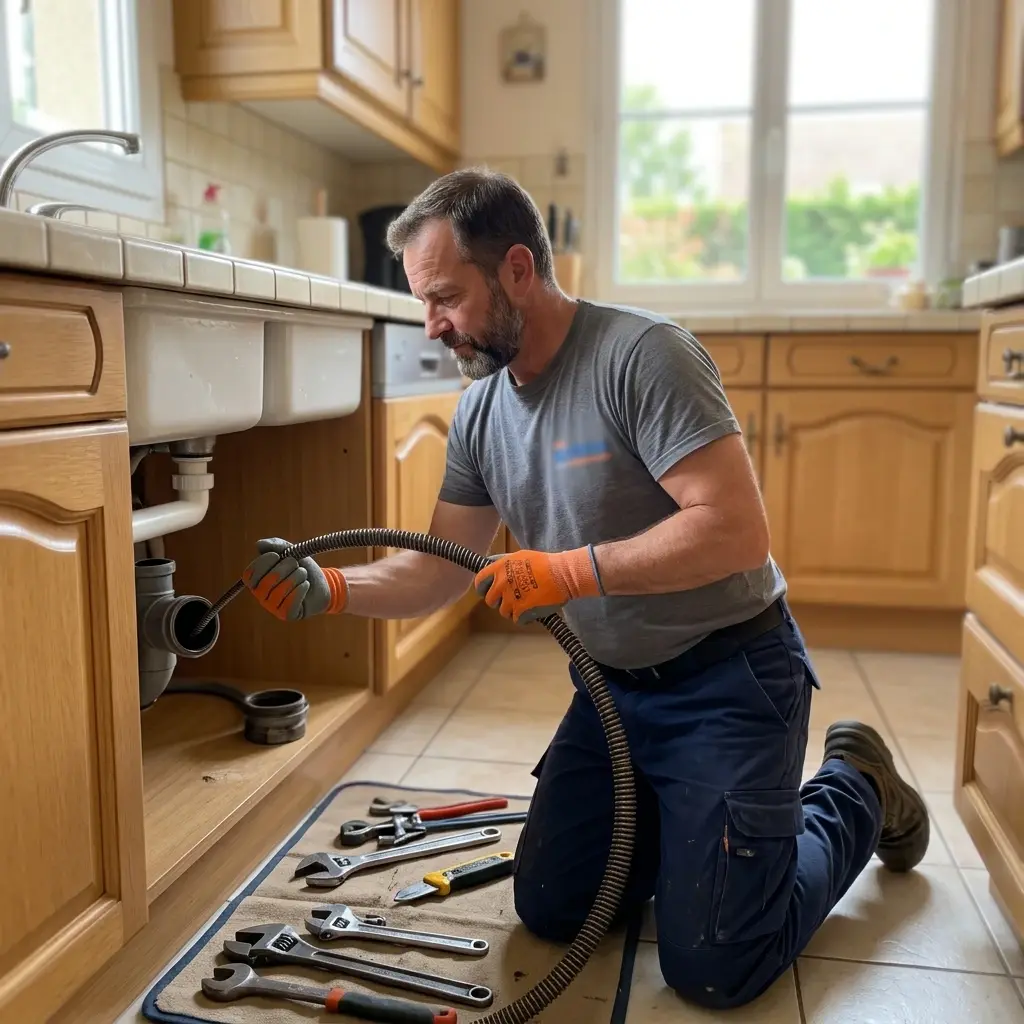 Une technique précise pour un débouchage durable