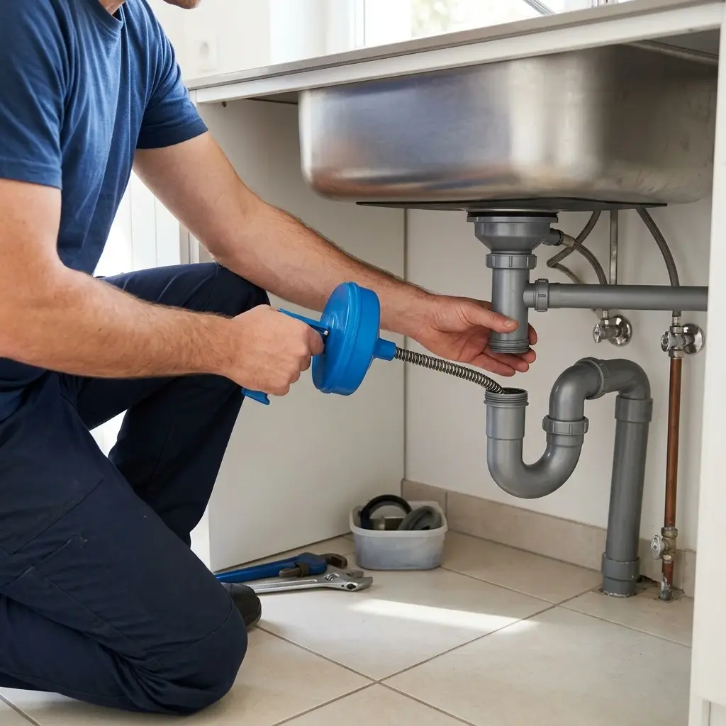 Une technique précise pour un débouchage efficace