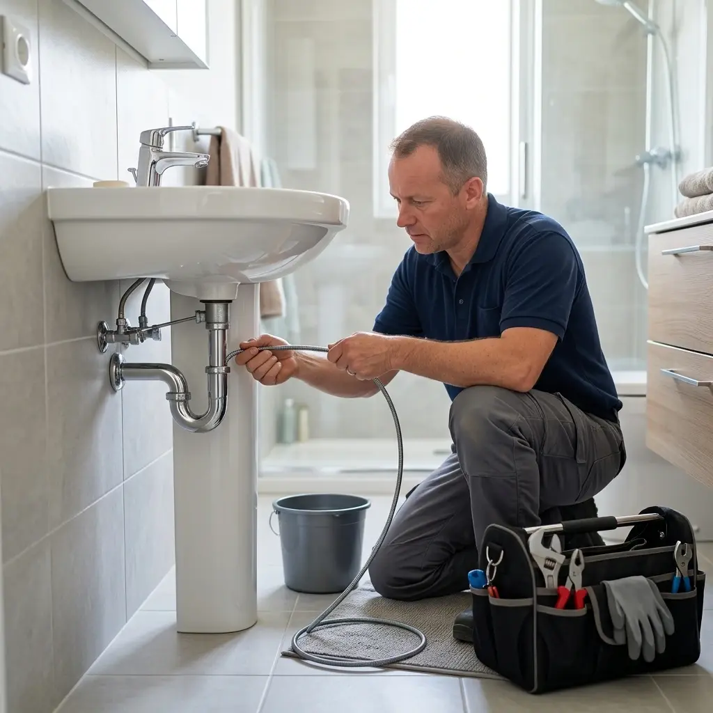 Comment réagir face à un lavabo bouché à Conches-sur-Gondoire ?