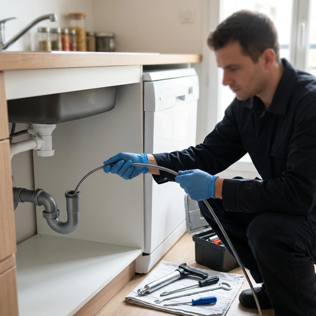 Une technique de débouchage précise et efficace