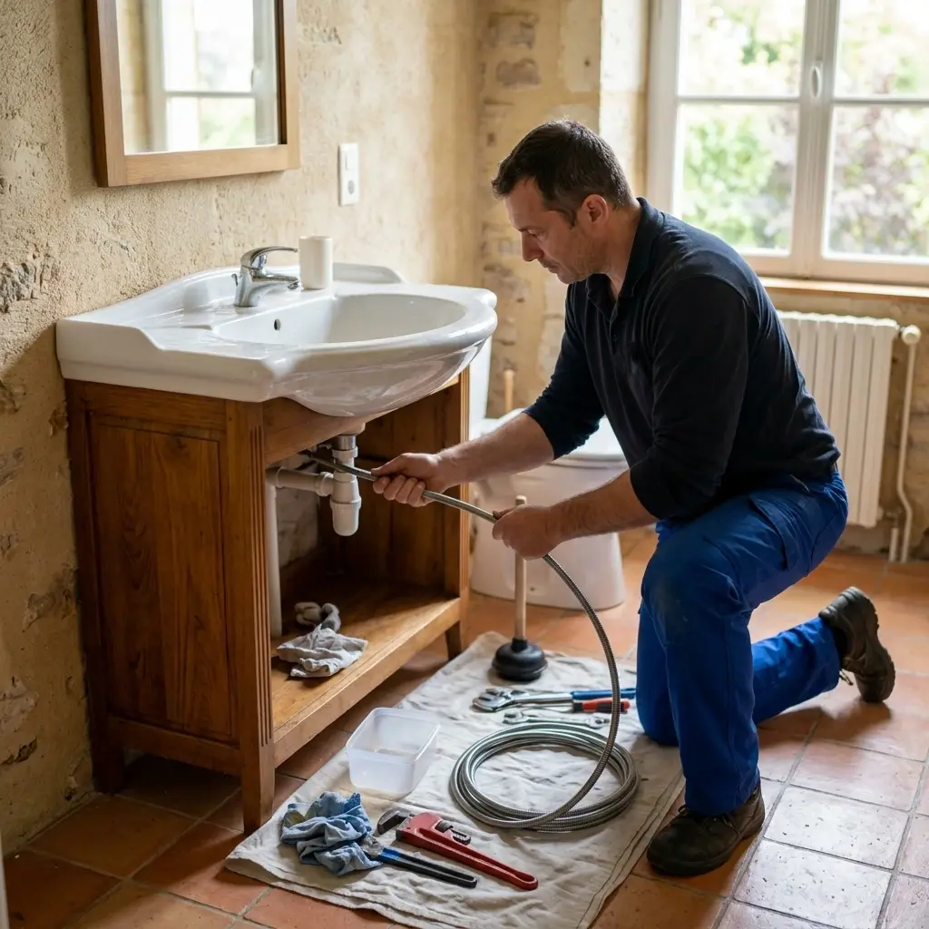 Débouchage Évier & Lavabo Châteaufort (78117)