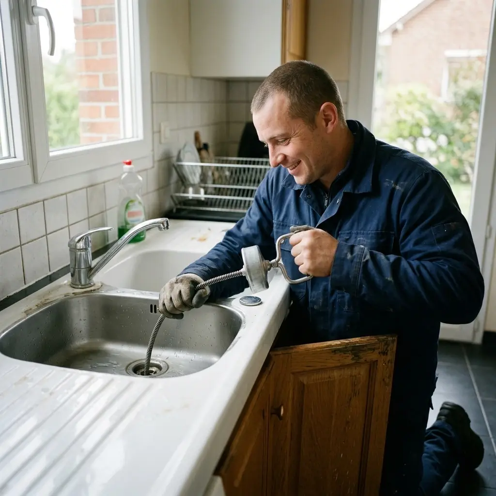 Une technique de débouchage efficace et sans danger