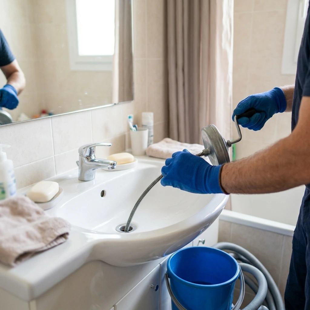 Une technique de débouchage précise et efficace