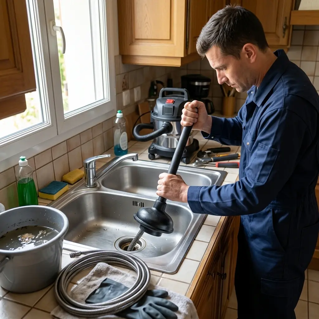 Une technique précise pour libérer vos canalisations