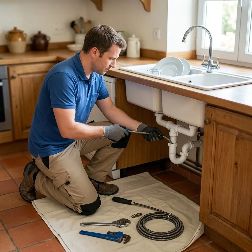 Prévenir les bouchons de l'évier et du lavabo