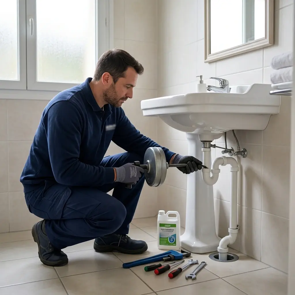 Une technique de débouchage précise et efficace