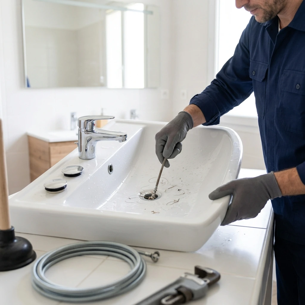 Une technique de débouchage précise et efficace
