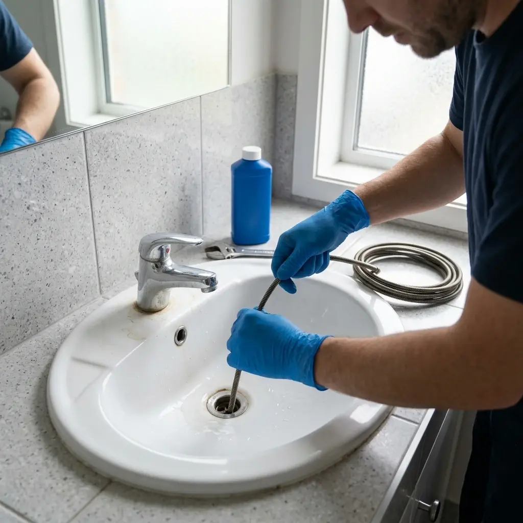 Une technique de débouchage précise et sans risque