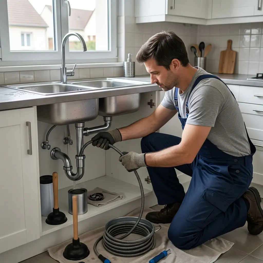Débouchage Évier & Lavabo Commeny (95450)